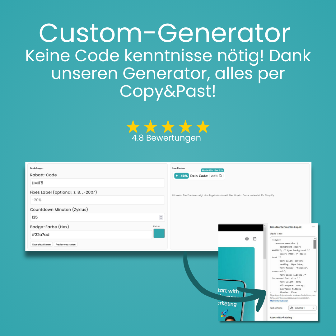 Shopify Produktseite