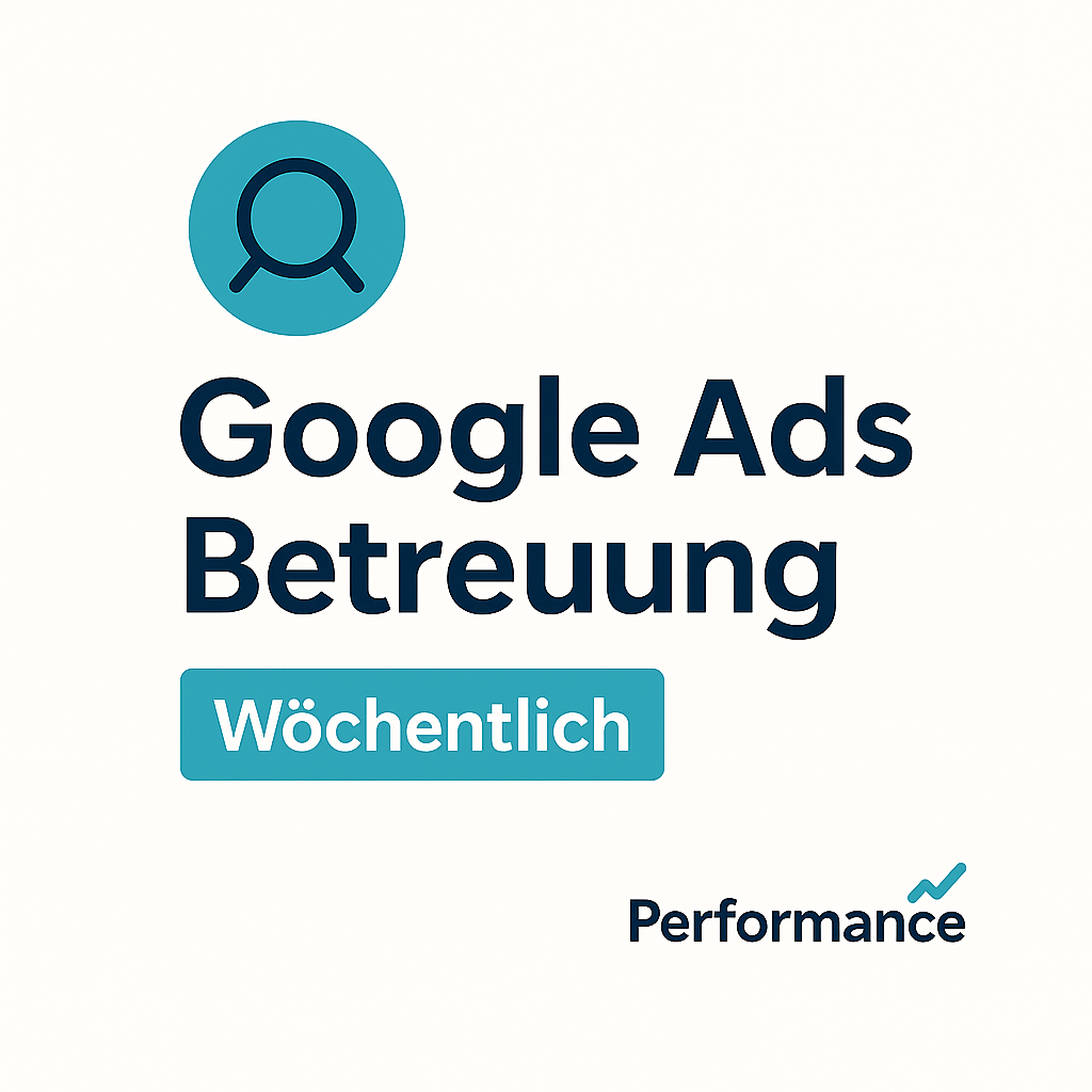 Google Ads Betreuung